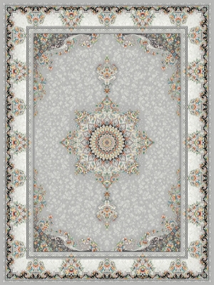 فرش 700 شانه رنگی کد 2277 فردین